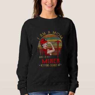 Frauen, ich bin eine Mama und ein Mini nichts inte Sweatshirt