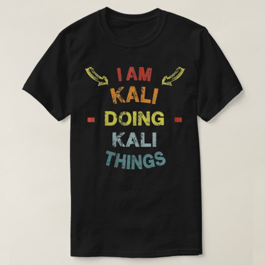 Frauen, ich bin Kali, die Kali machen Dinge Cool F T-Shirt (Design vorne)