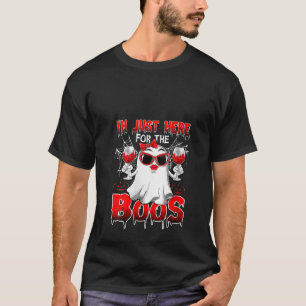 Frauen Ich bin nur hier für die Buh-Rufe Lustiger T-Shirt
