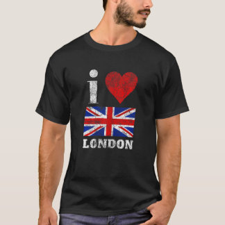 Frauen Ich Liebe London Britisch Vereinigtes König T-Shirt