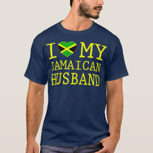 Frauen Ich Liebe mein jamaikanisches Ehemann T T-Shirt