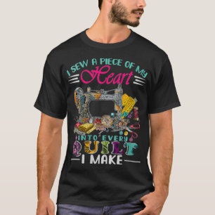 Frauen Ich nähe ein Stück meines Herzens in jede D T-Shirt