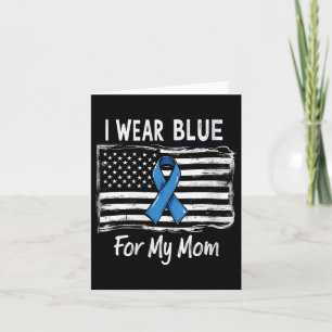 Frauen Ich Trage Blau Für Mama Typ Eins Diabetes B Karte