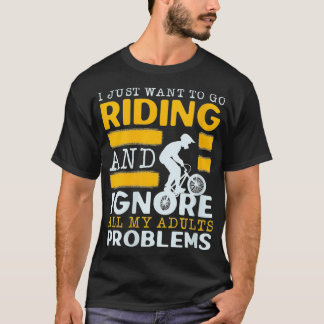Frauen Ich Will Einfach Nur Reiten Und Alle Meine T-Shirt