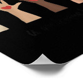 Frauen Idaho Lehrerin Alle sind hier willkommen. Poster (Ecke)