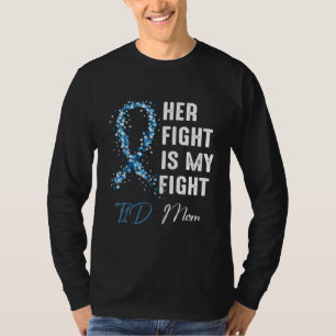 Frauen ihren Kampf ist mein Kampf Mama Typ Diabete T-Shirt