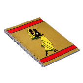 Frauen im Afrika-Notebook Notizblock (Rechte Seite)