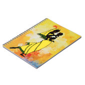 Frauen im Afrika-Notebook Notizblock (Linke Seite)