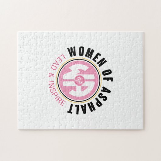 Frauen im Asphalt-Puzzle Puzzle (Horizontal)