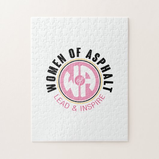 Frauen im Asphalt-Puzzle Puzzle (Vertikal)