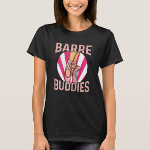 Frauen im Barre Buddies-Angebot für einen Ballette T-Shirt
