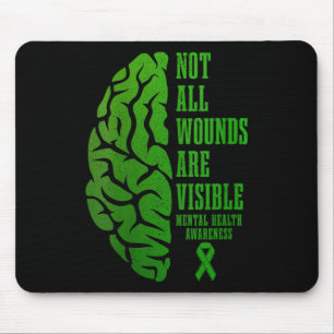 Frauen im Bewusstsein für psychische Gesundheit si Mousepad