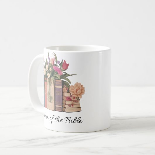 Frauen im Bibelbuch Kaffeetasse (Vorderseite Links)