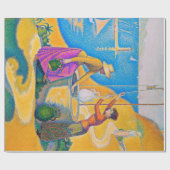 Frauen im Brunnen, Signac Geschenkpapier (Flach)