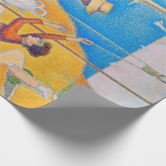 Frauen im Brunnen, Signac Geschenkpapier (Ecke)