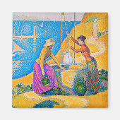 Frauen im Brunnen, Signac Magnet (Vorne)