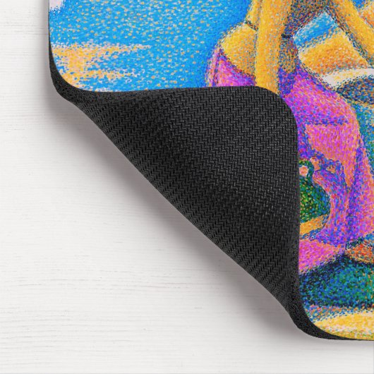 Frauen im Brunnen, Signac Mousepad (Ecke)