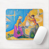 Frauen im Brunnen, Signac Mousepad (Mit Mouse)