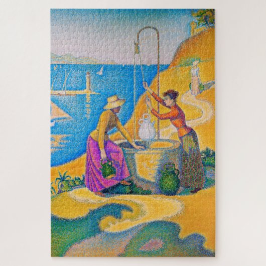 Frauen im Brunnen, Signac Puzzle (Vertikal)