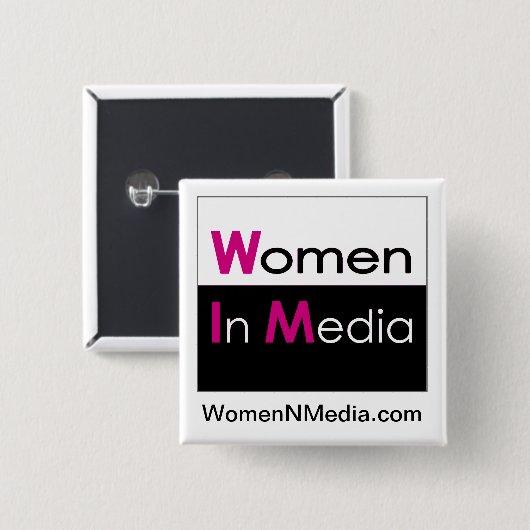 Frauen im Button der Medien (Vorne & Hinten)