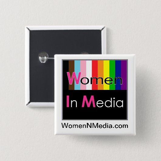 Frauen im Button der Medien (Vorne & Hinten)