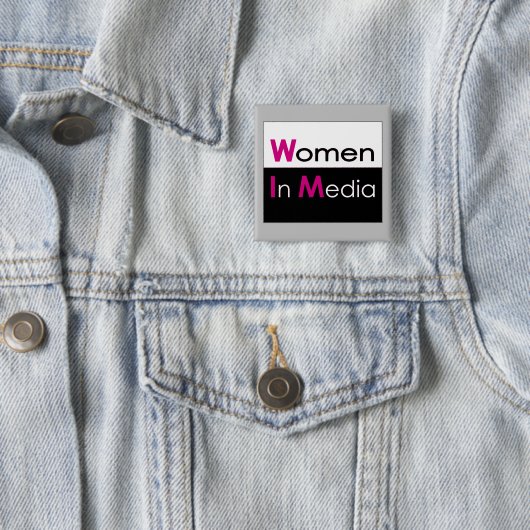 Frauen im Button der Medien (Beispiel)