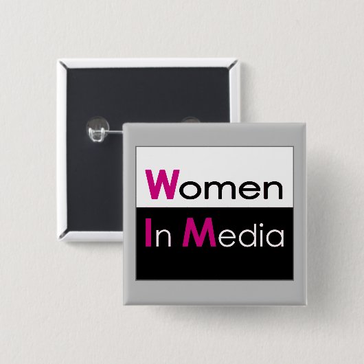 Frauen im Button der Medien (Vorne & Hinten)