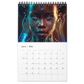 Frauen im Detail 12 Monatskalender (einzelne Seite Kalender (Mär 2026)