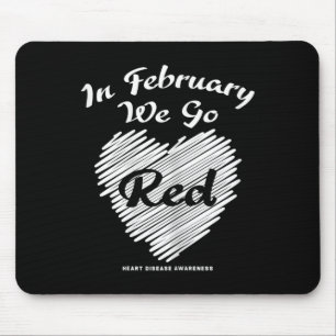 Frauen im Februar gehen wir zu den amerikanischen Mousepad