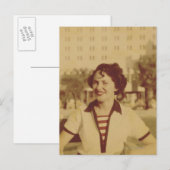 Frauen im Freien Postkarte (Vorne/Hinten)