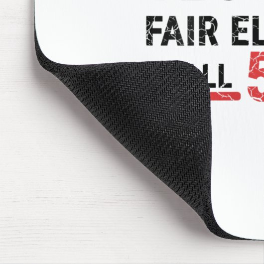 Frauen im Funny Yes bei 50 fairen Wahlen in allen Mousepad (Ecke)