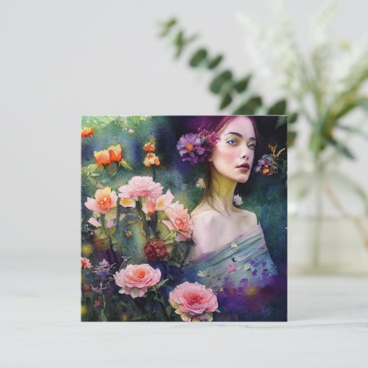 Frauen im Garten 4 (Stehend Vorderseite)