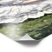 Frauen im Garten - Portrait of Elegance Fotodruck (Ecke)