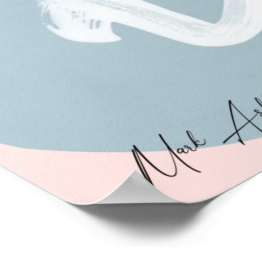 Frauen im Gesicht Poster (Ecke)