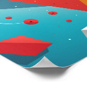 Frauen im Hintergrund Poster (Ecke)