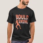 Frauen im Inneren Bouldering Rock Climbing Athleti T-Shirt (Vorderseite)