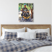 Frauen im Jahr 2004 Leinwanddruck (Insitu (Schlafzimmer))