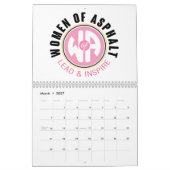 Frauen im Kalender von Asphalt (Mär 2027)