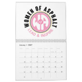 Frauen im Kalender von Asphalt (Jan 2027)