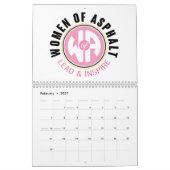 Frauen im Kalender von Asphalt (Feb 2027)