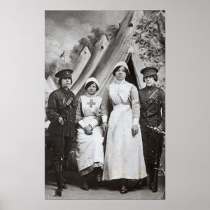 Frauen im Krieg, 1914-18 Poster