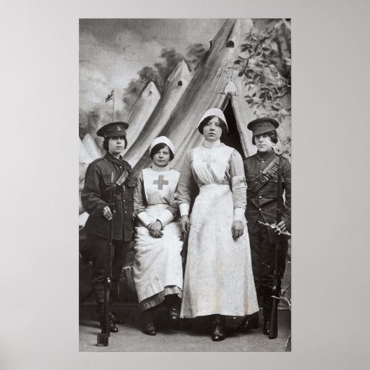 Frauen im Krieg, 1914-18 Poster (Vorne)