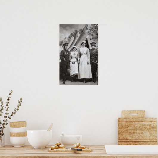 Frauen im Krieg, 1914-18 Poster (Küche)