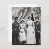 Frauen im Krieg, 1914-18 Postkarte (Vorne/Hinten)