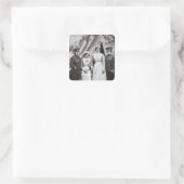 Frauen im Krieg, 1914-18 Quadratischer Aufkleber (Tasche)