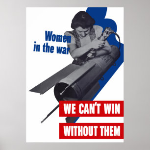 Frauen im Krieg Poster