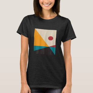 Frauen im Mittelalter Abstrakte Formen T-Shirt