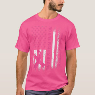 Frauen im Oktober tragen wir rosa Brustkrebs-Aware T-Shirt