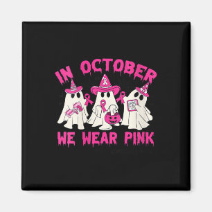 Frauen im Oktober tragen wir rosa Mammo Tech Life Magnet