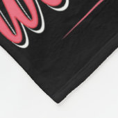 Frauen im Oktober tragen wir rosa Ribbon-Husky-Bru Fleecedecke (Ecke)